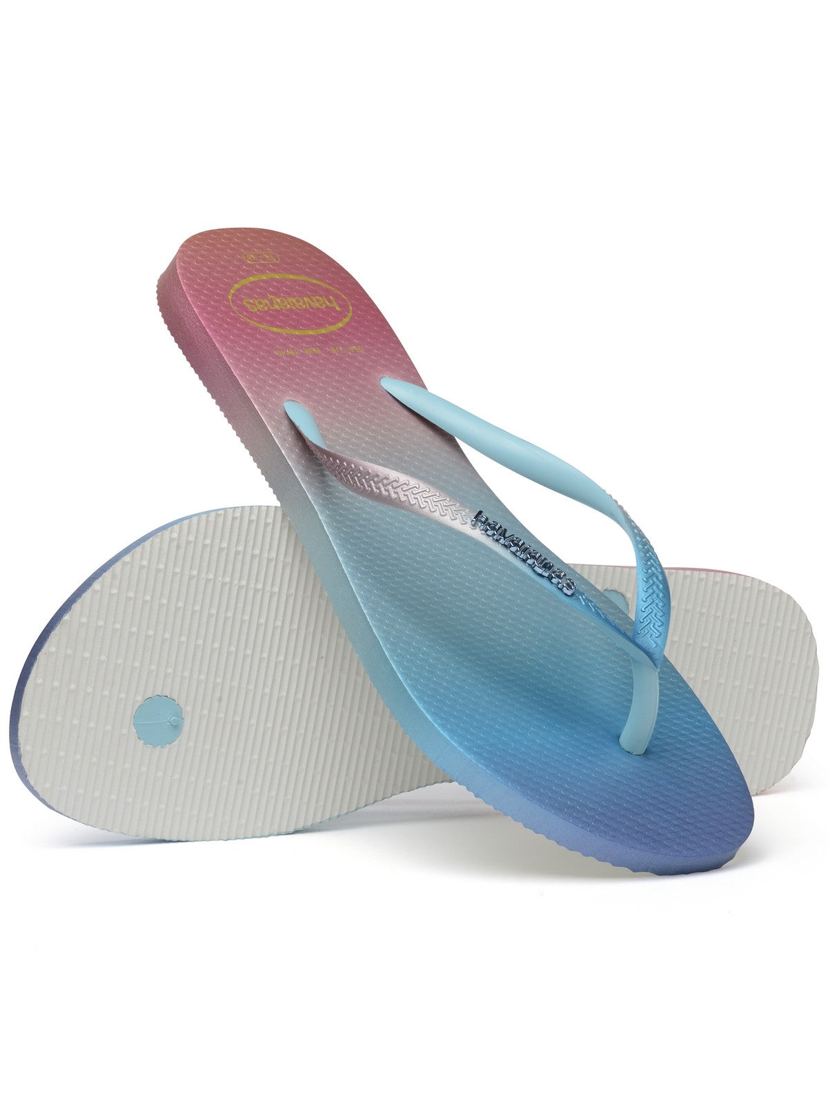 HAVAIANAS Tongs femmes Hav. slim gradient sunset 4146908.0001 White