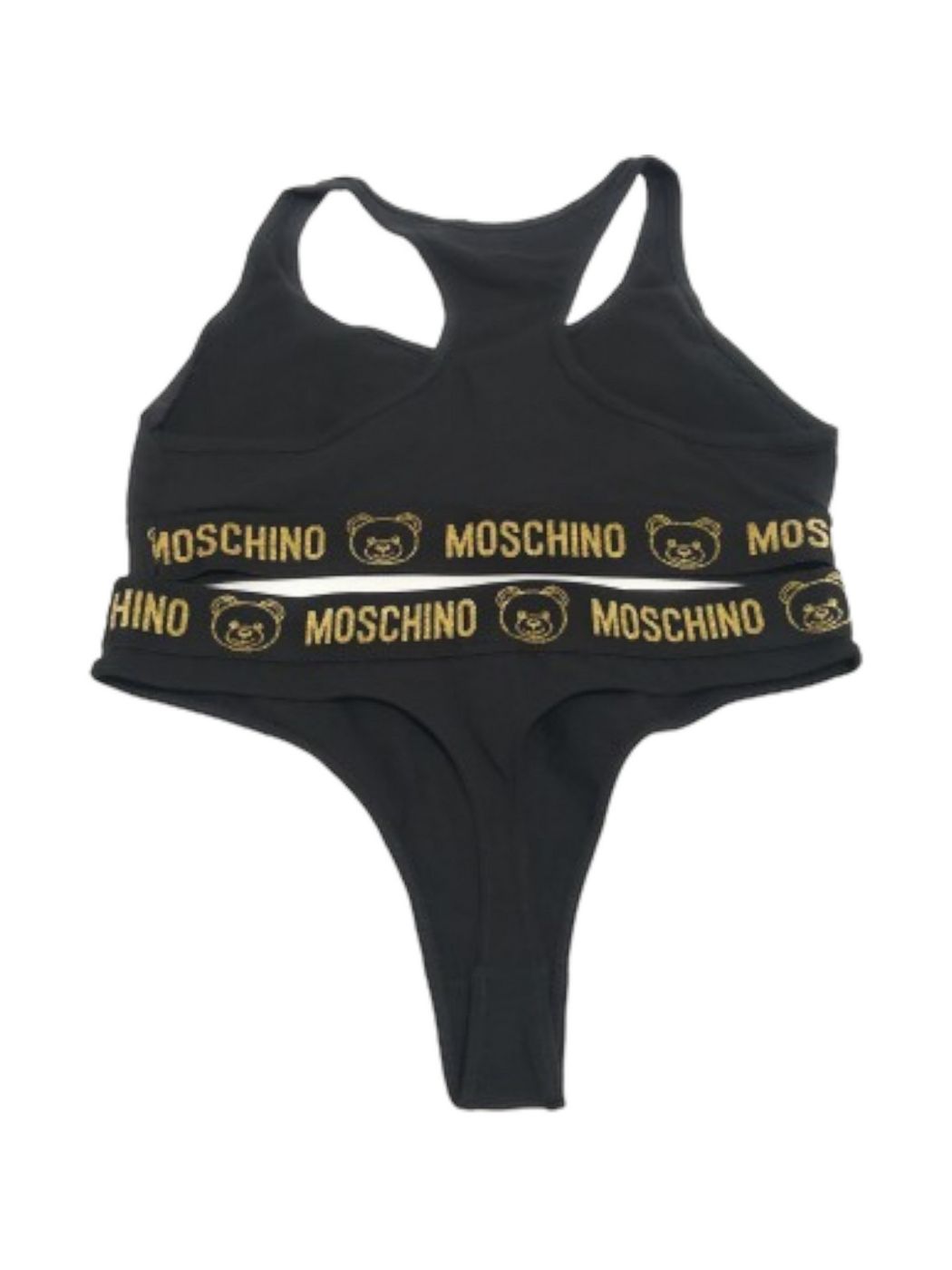 MOSCHINO UNDERWEAR Ensemble de sous-vêtements pour dames ZUA2102 9018 0555 Noir