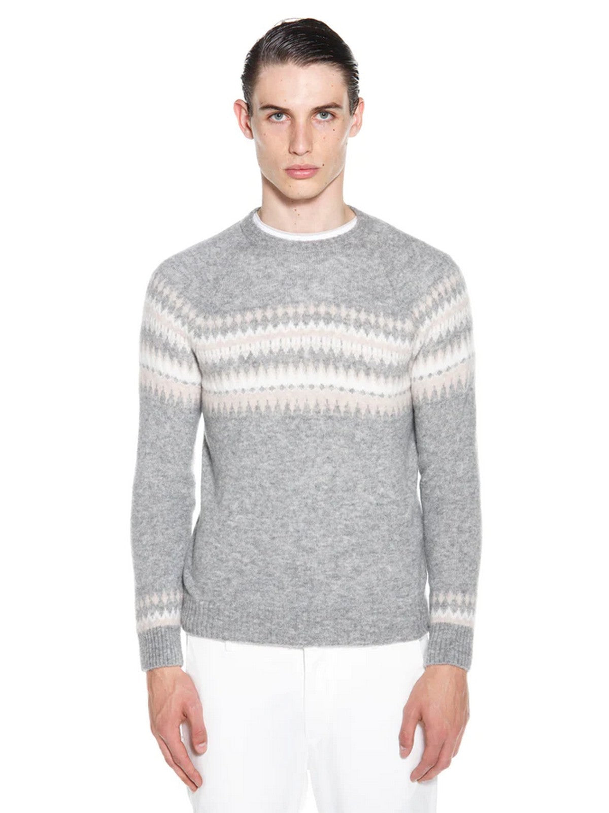ELEVENTY Hommes Pull H76MAGH59 MAG0H034 001301 Gris