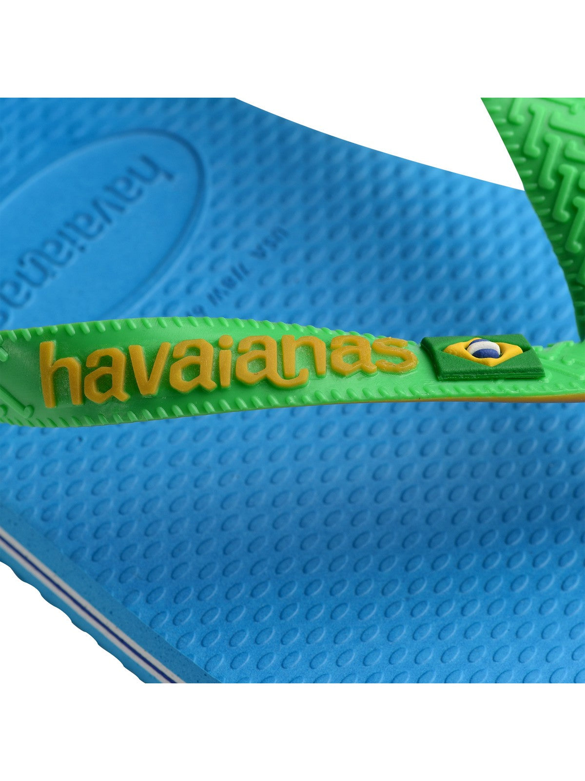 HAVAIANAS Adulte Tongs unisexes Hav. Brasil mix 4123206.1989 Turquoise