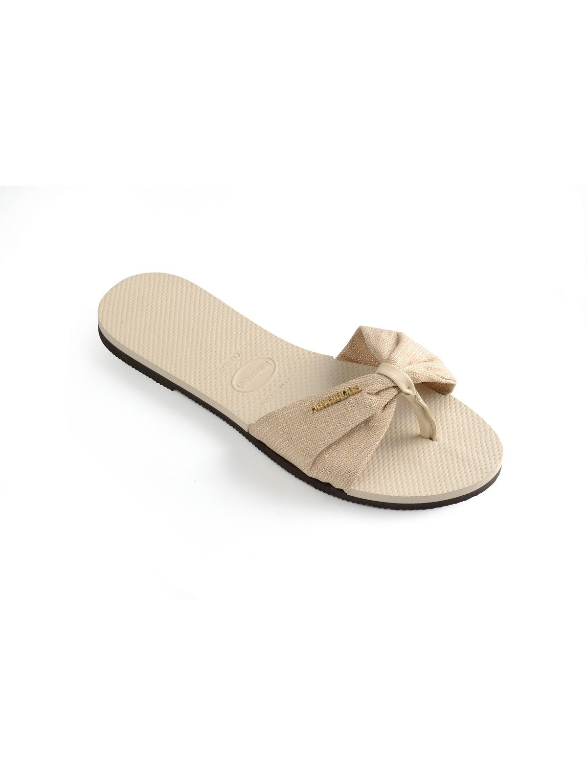 Tongs HAVAIANAS Femme Hav. You St Tropez shine 4145627.0121 Beige