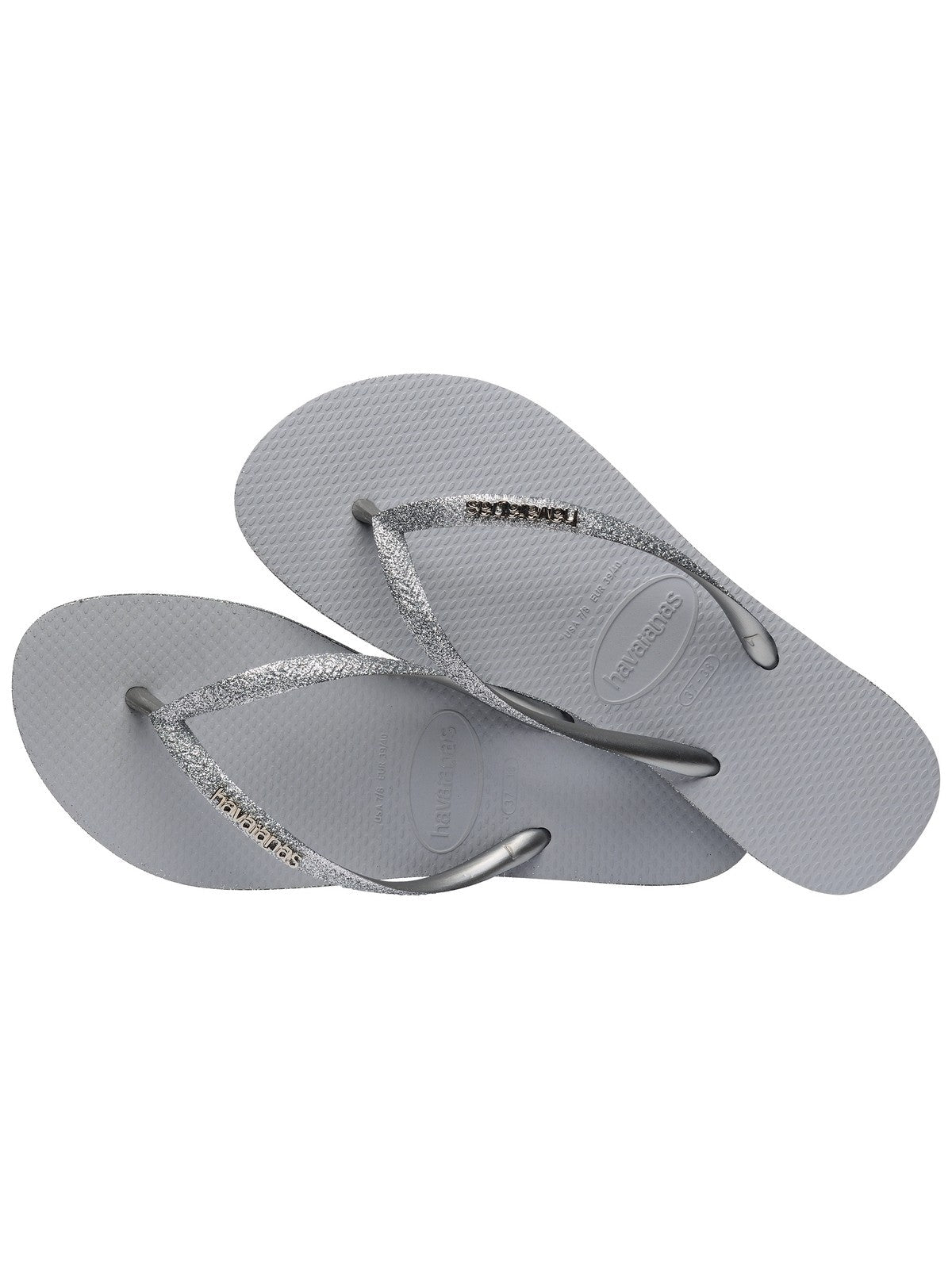 HAVAIANAS Tongs femmes Hav. Slim Sparkle II 4146937.3498 Gris