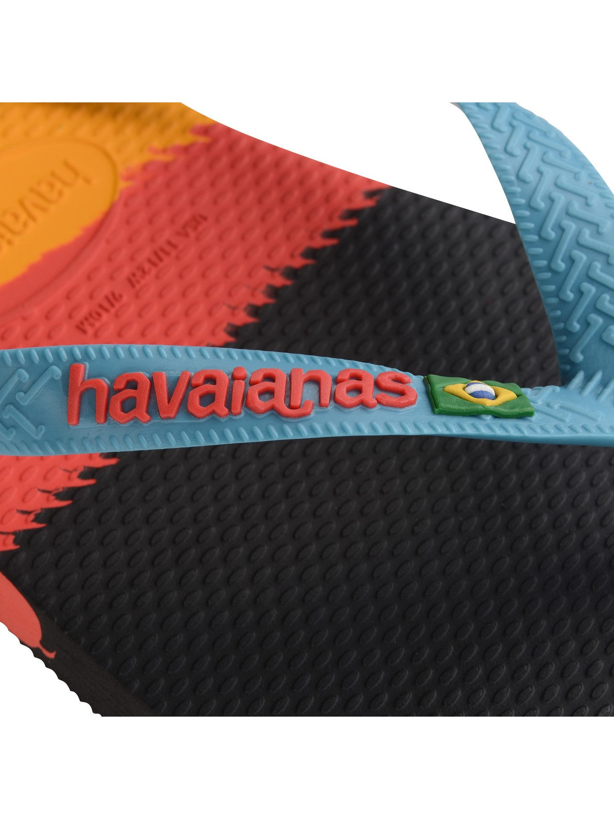 Tongs unisexes adultes HAVAIANAS Hav. Brasil Tech 4147239.0090 Noir