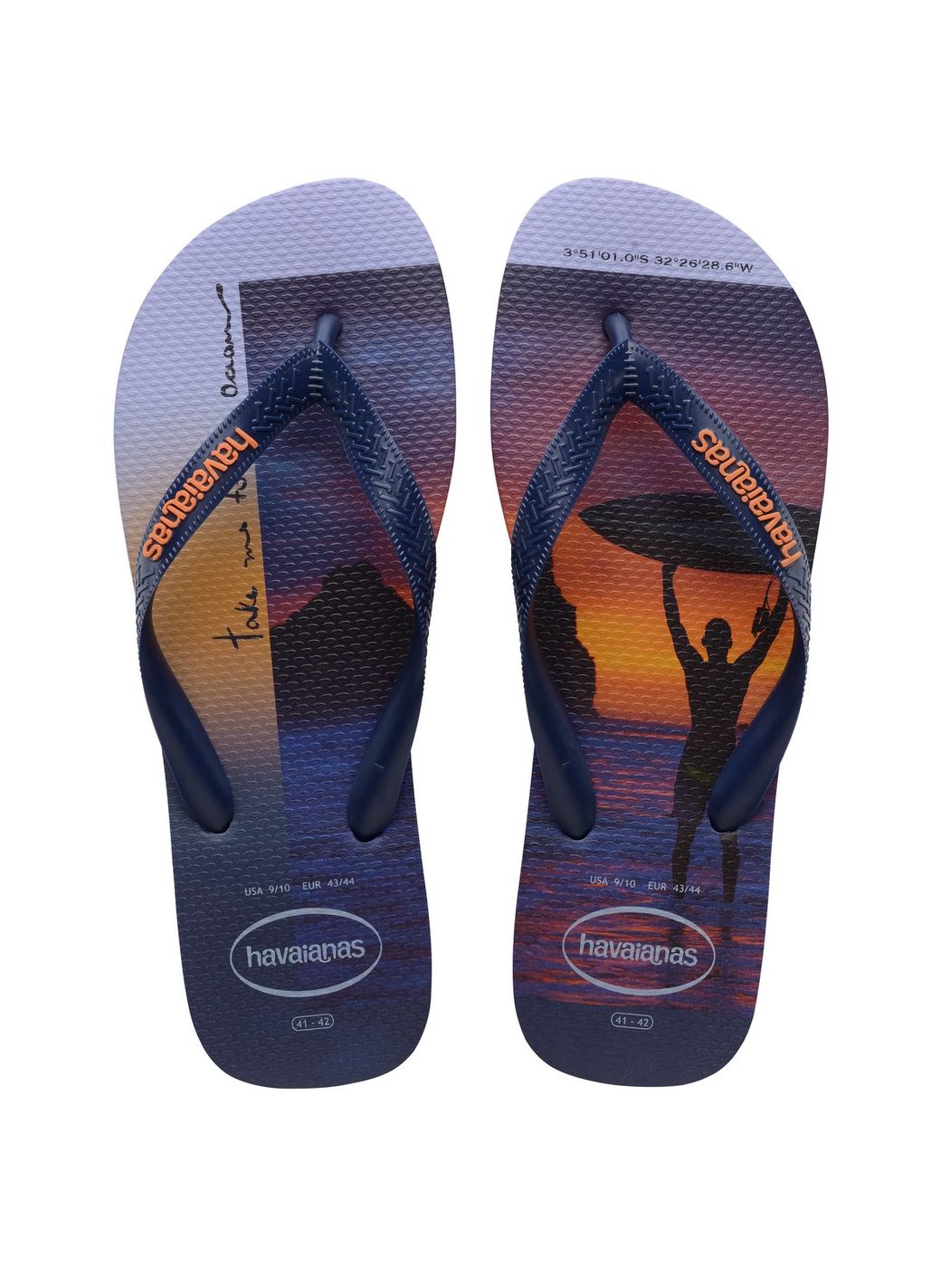 HAVAIANAS Tongs Unisexe Adulte 4127920.5967 Bleu