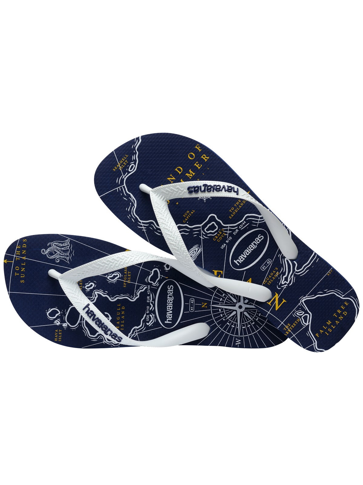 Tongs HAVAIANAS Hommes Hav. Top Nautical 4137126.3525 Bleu