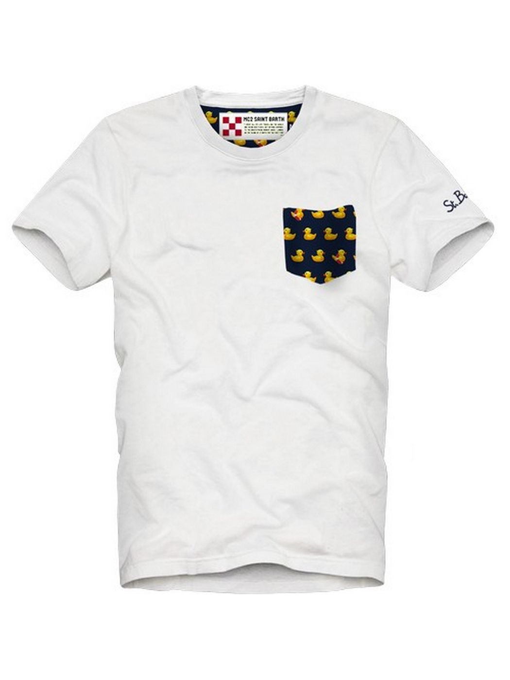 MC2 SAINT BARTH T-Shirt et Polo hommes BLANCHE Blanc