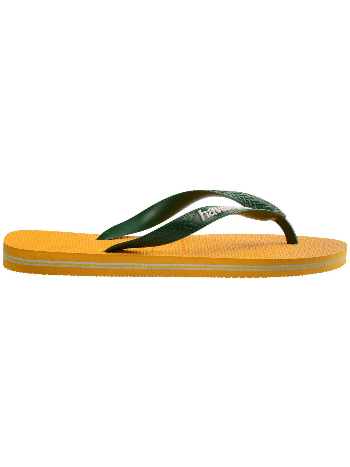 HAVAIANAS Tongs femmes Hav. Brasil logo 4110850.1740 Jaune