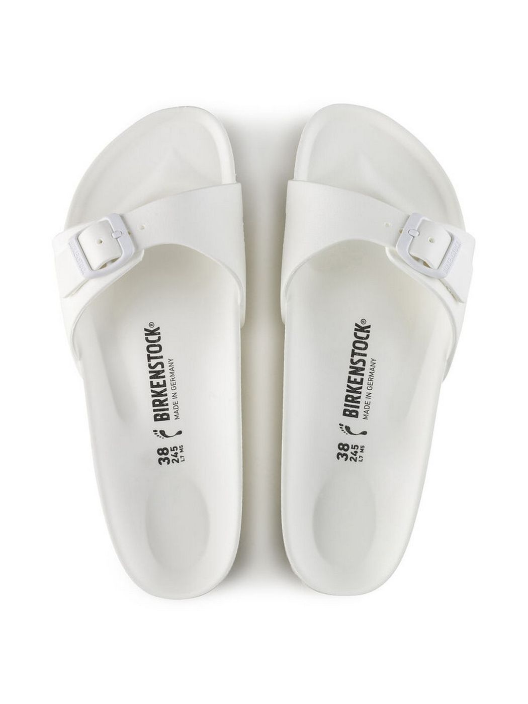 BIRKENSTOCK Femmes Sandalwood Madrid 128183 White