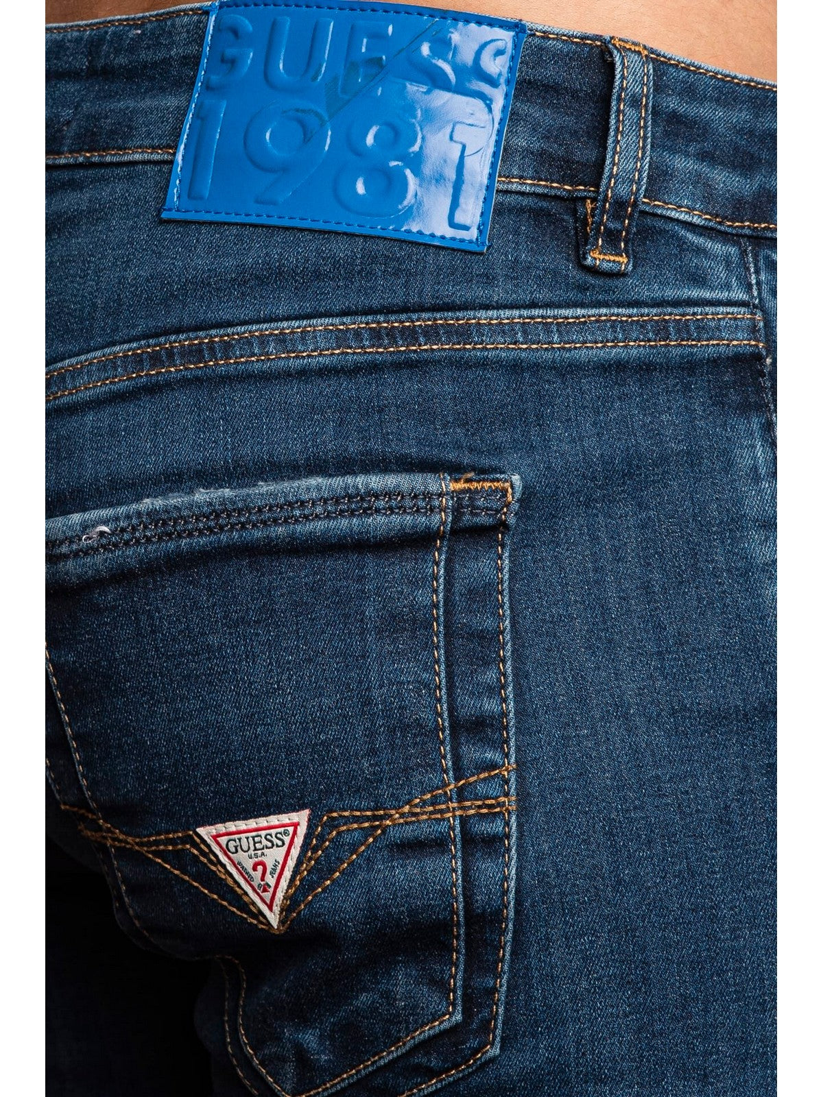 Jeans GUESS Hommes M3YAN1 D52F1 GROU Bleu