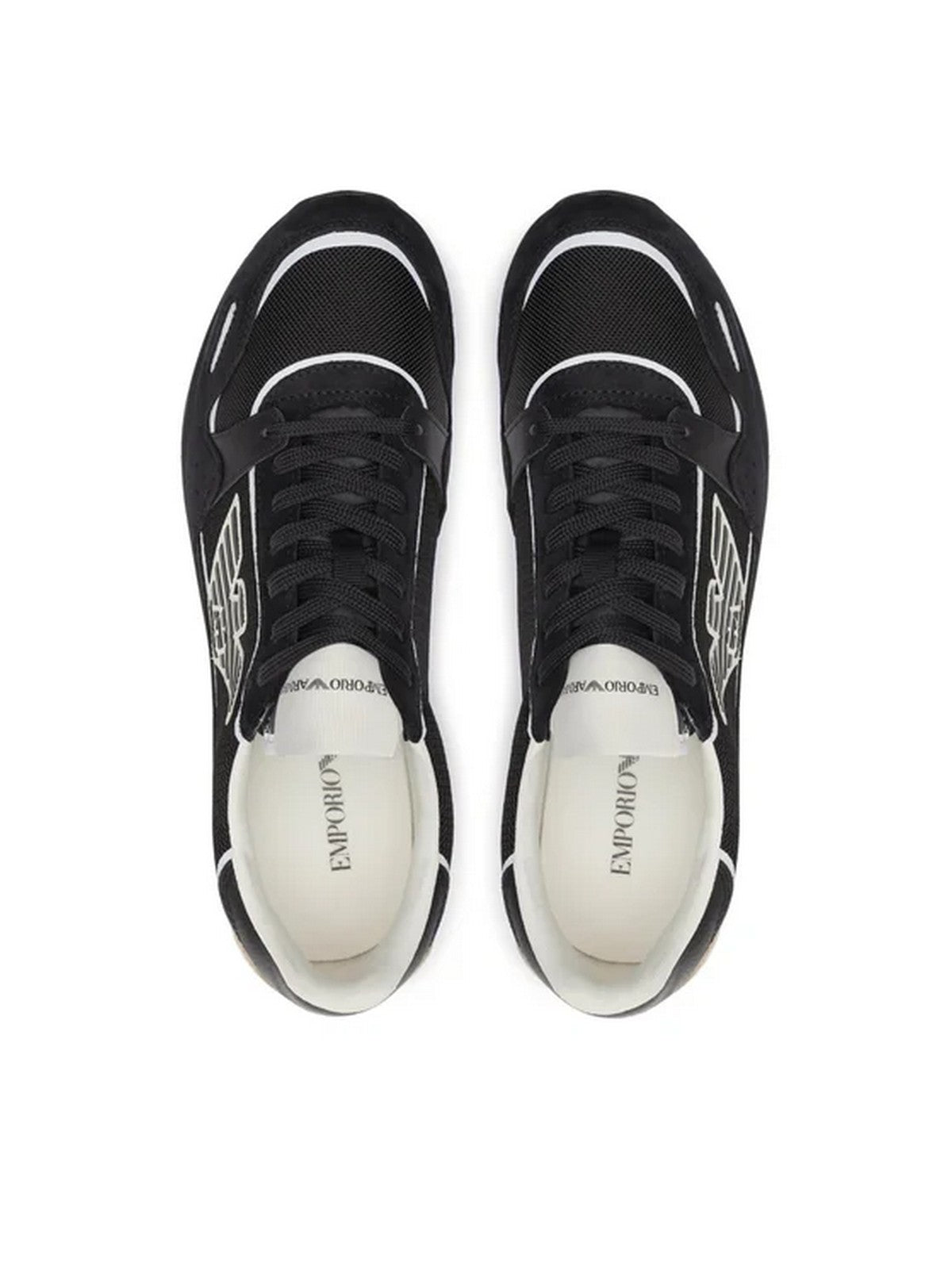 EMPORIO ARMANI Hommes Sneaker X4X537 XN730 T409 Bleu