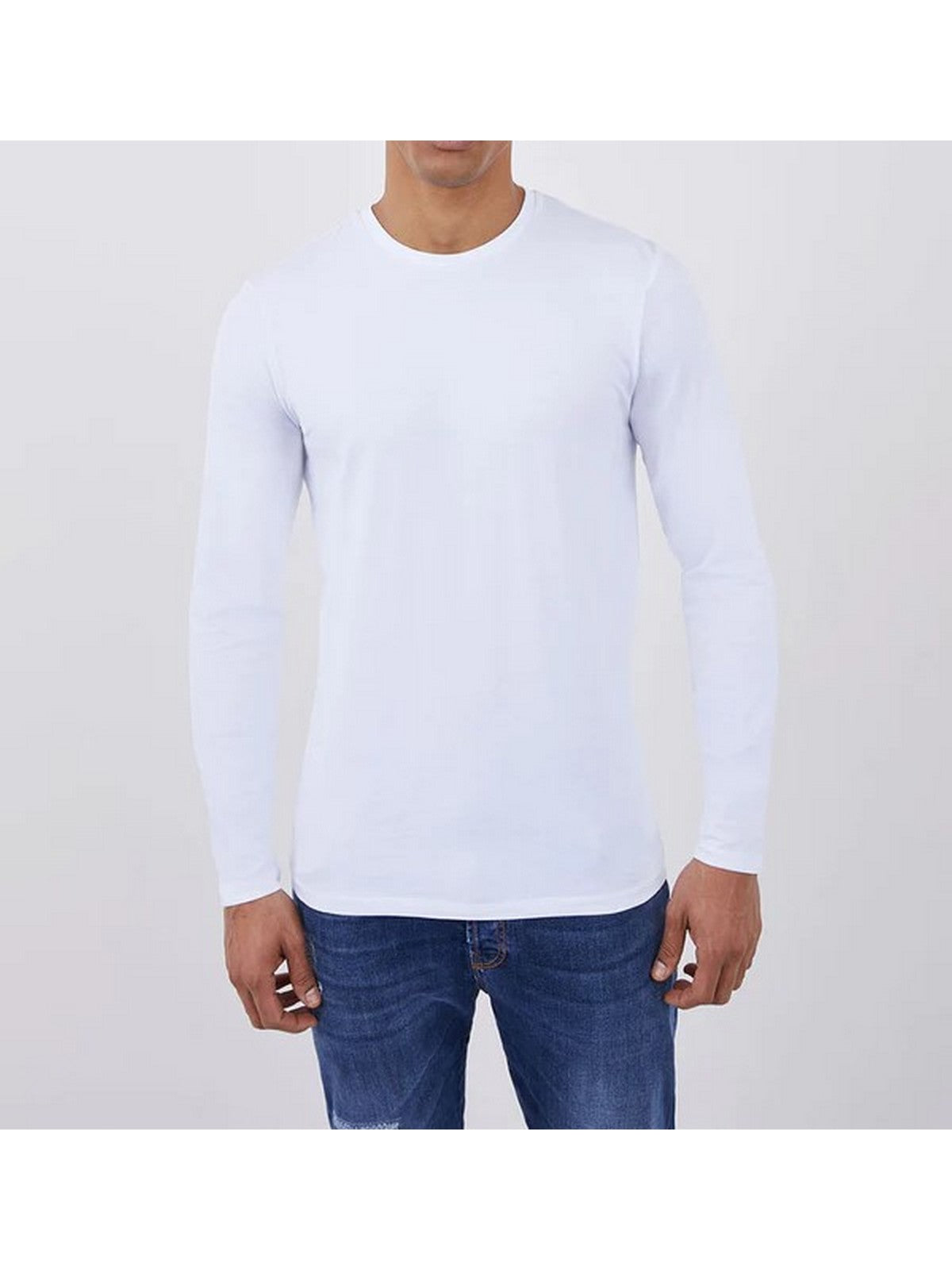 LIU JO HOMME T-Shirt et Polo M000P204LONGLOGO 01 Blanc