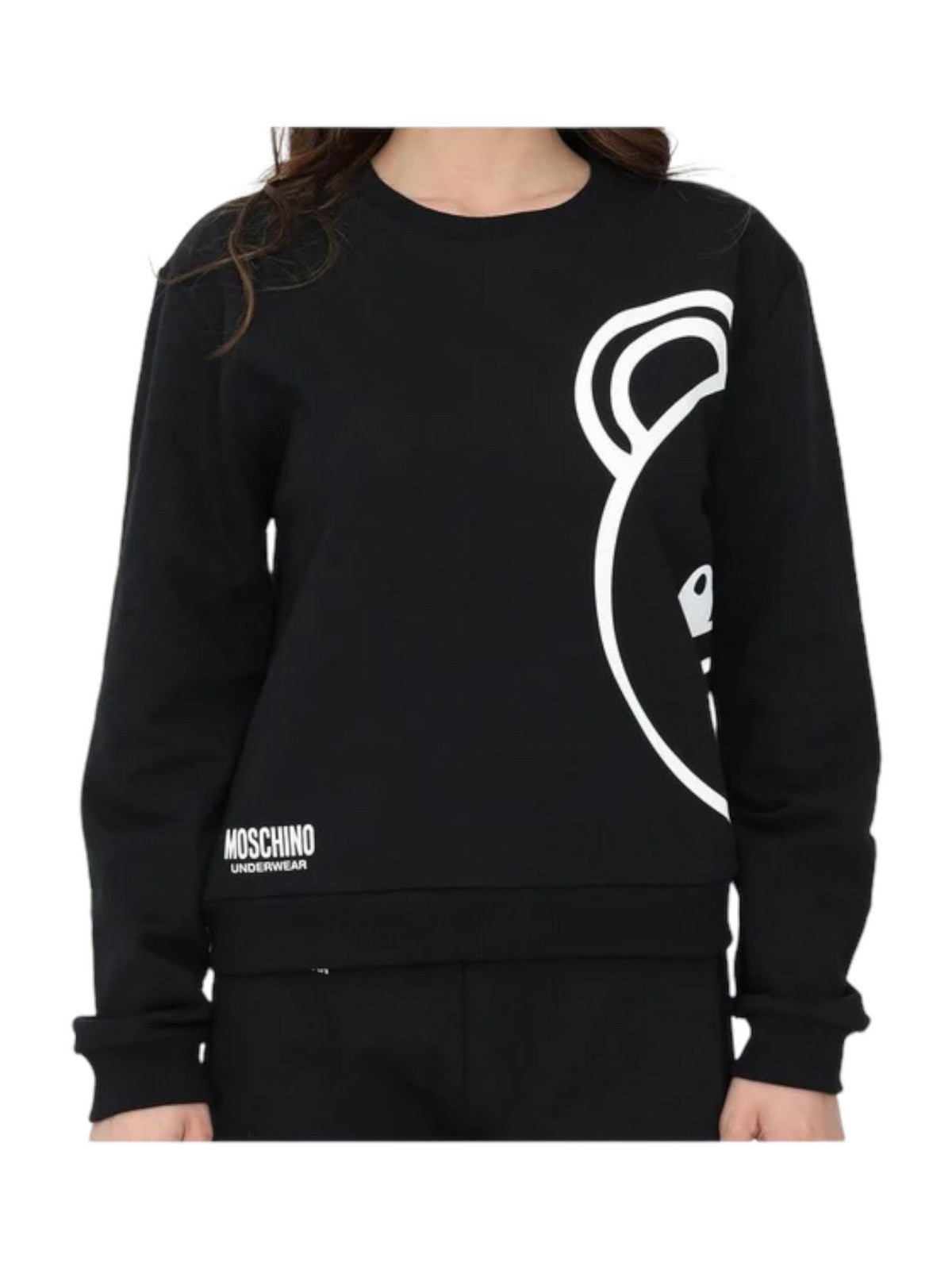 MOSCHINO UNDERWEAR Sweatshirt femme 1724 9021 Noir