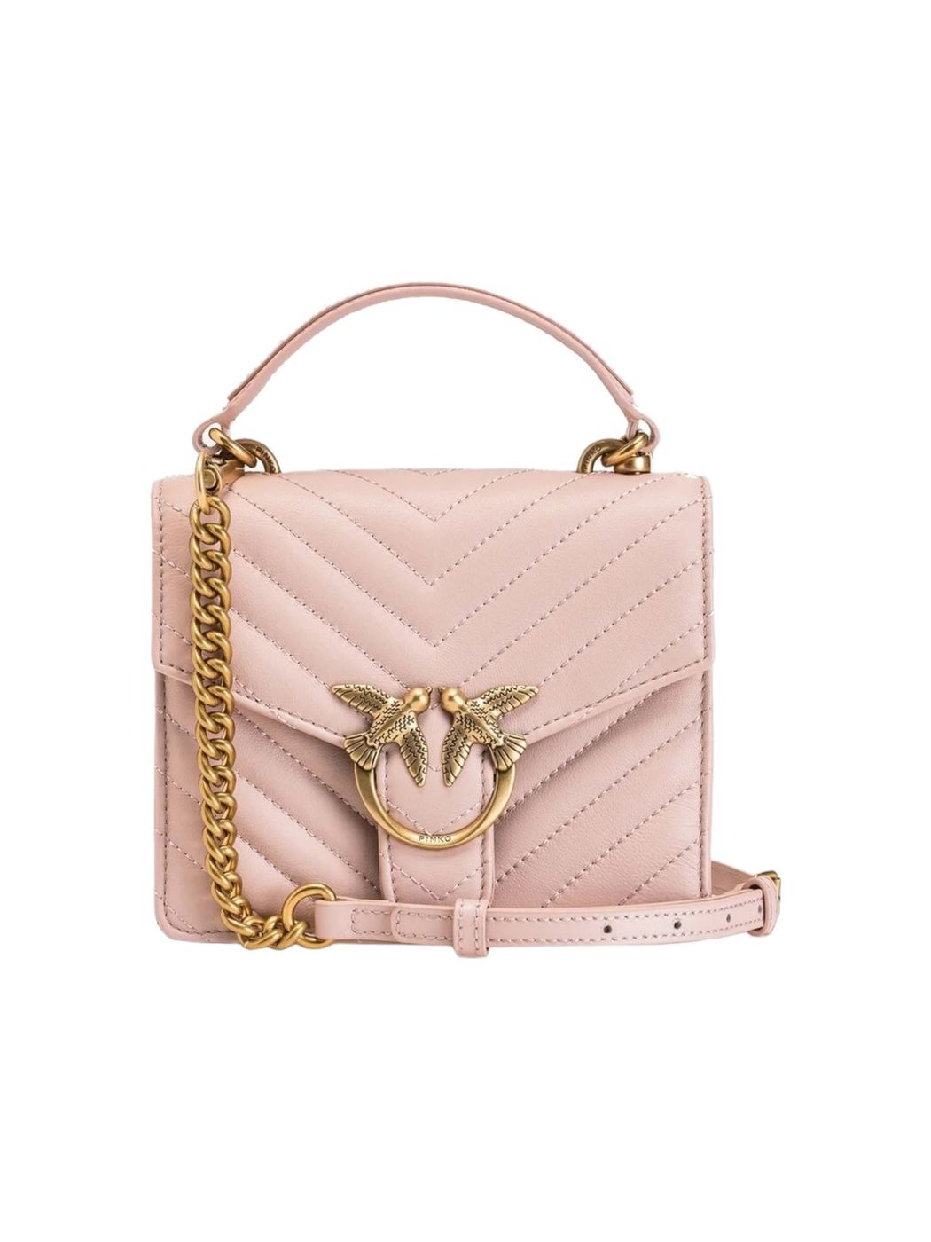 PINKO Mini sac à main Love pour femme 1P22YJ-A03Z O81Q Rose