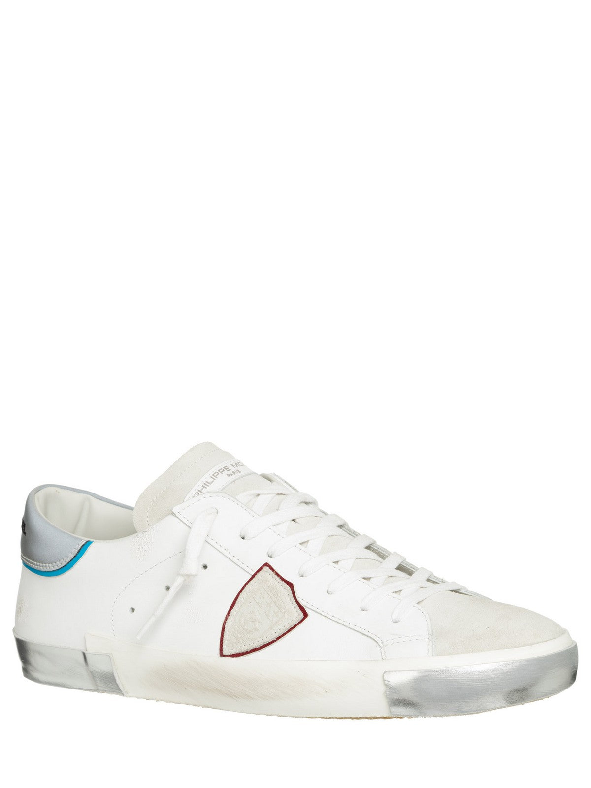 PHILIPPE MODEL Hommes Sneaker Prsx PRLU VRE1 Blanc