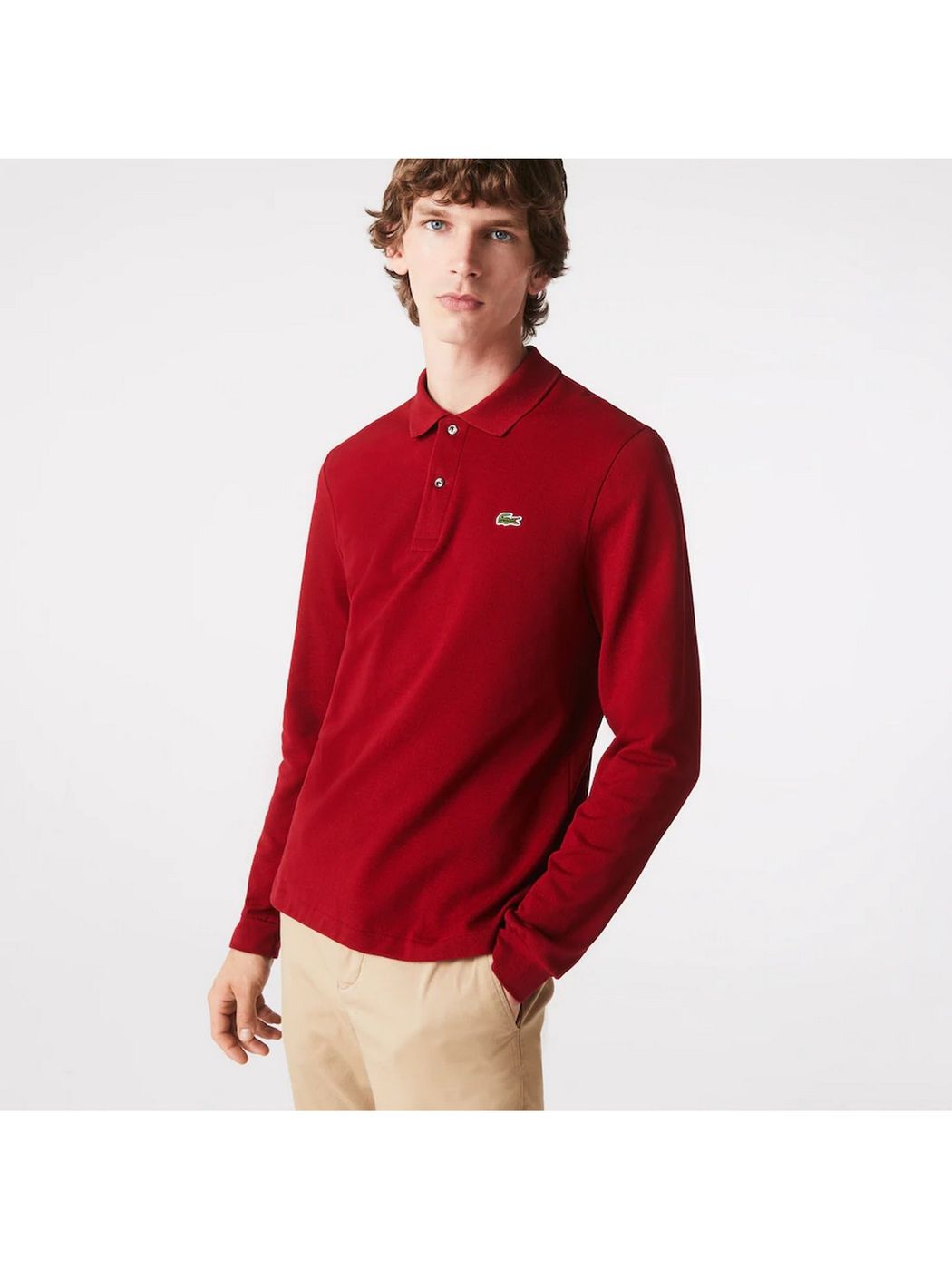 LACOSTE Hommes T-Shirt et Polo L1312 476 Rouge