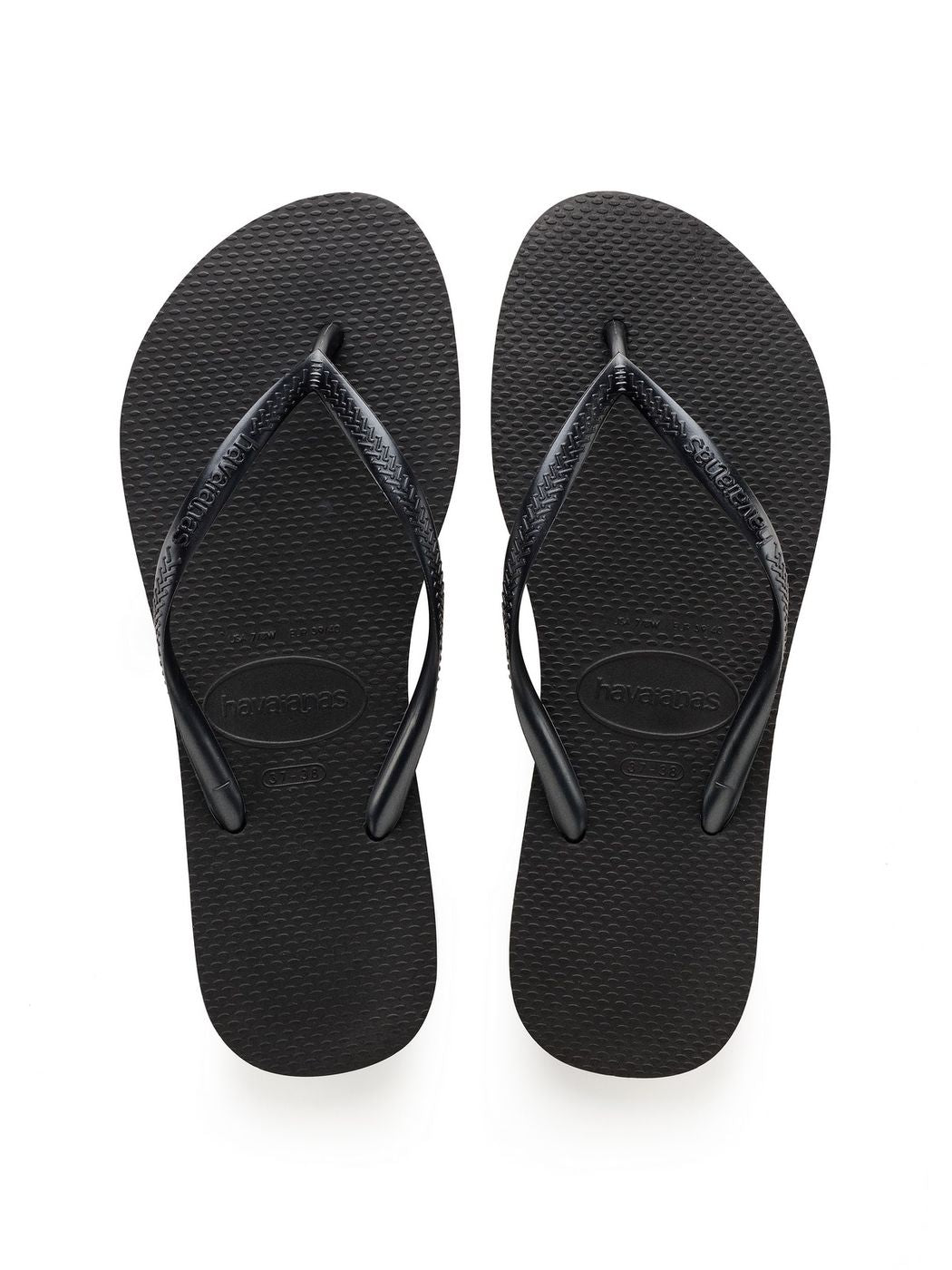 HAVAIANAS Tongs pour femmes HAV. SLIM 4000030.0090 Noir