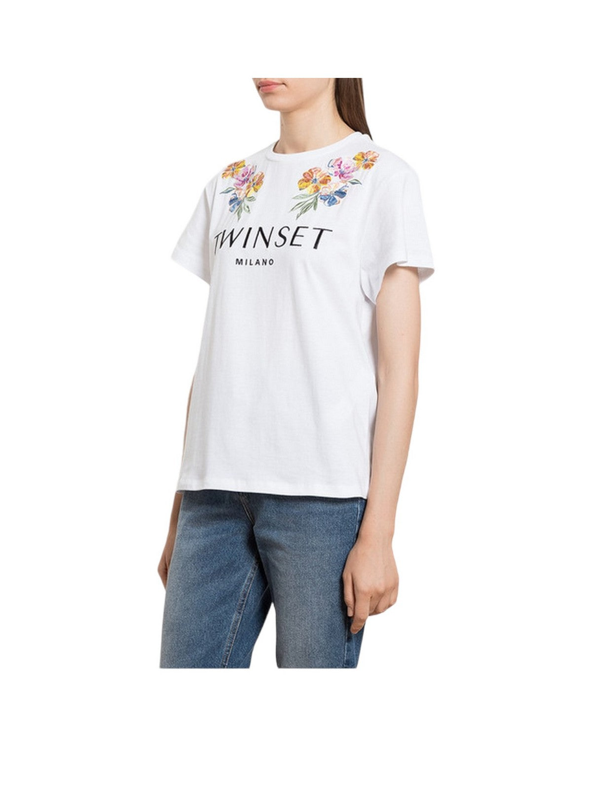 TWINSET T-Shirt et polo pour femmes 232TP2710 10861 White