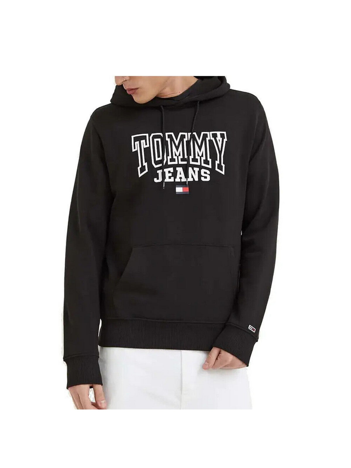 TOMMY HILFIGER Hommes Sweatshirt DM0DM16792 BDS Noir