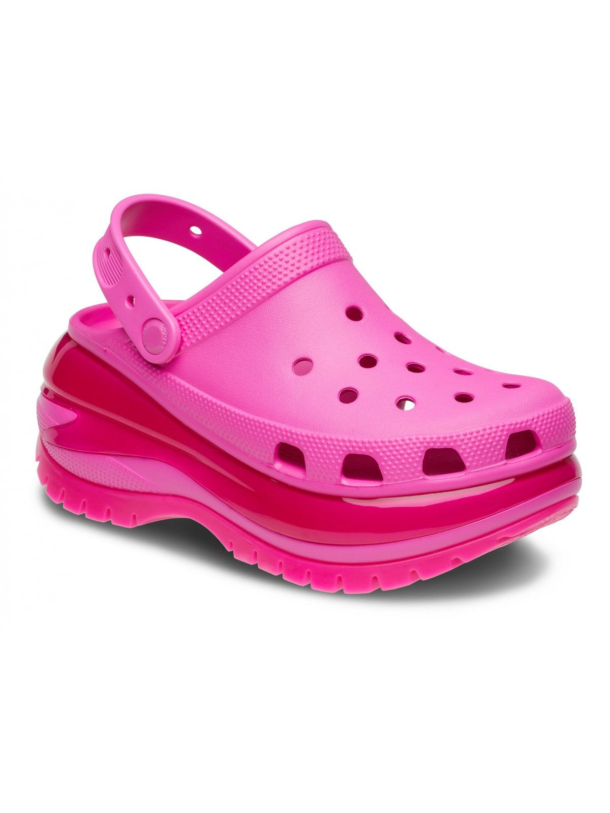 CROCS Classic mega crush clog 207988 6UB Pink pour femme