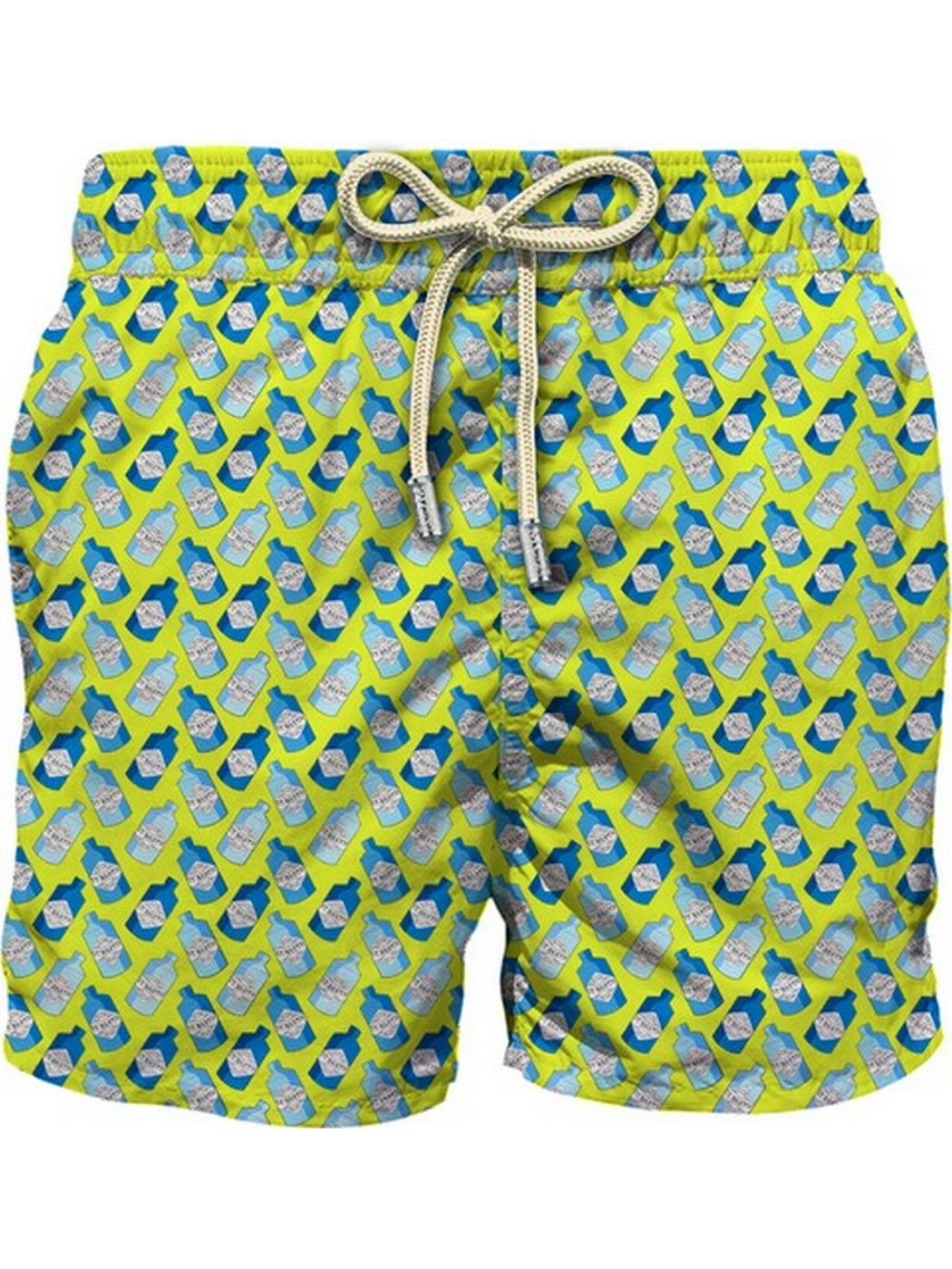 MC2 SAINT BARTH Short de bain Hommes LIGHTING MICRO FANTASY 02443B Vert