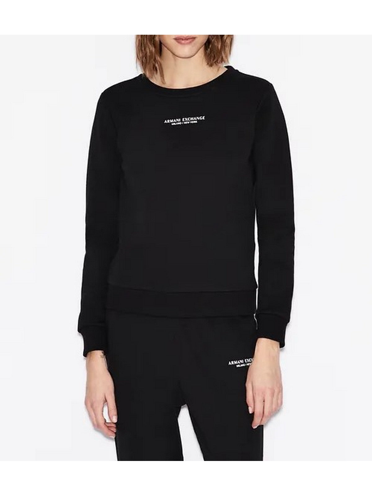 ARMANI EXCHANGE Sweatshirt Femme 8NYM29 YJE5Z 1200 Noir