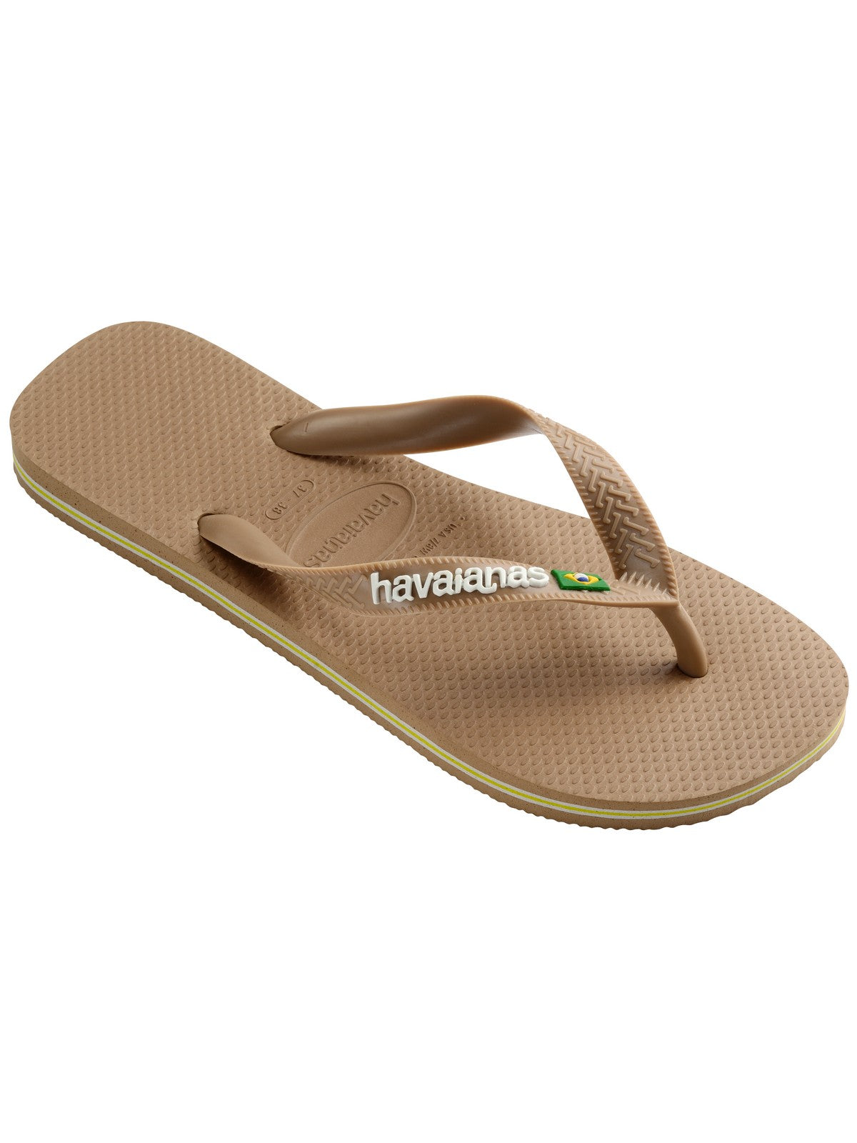 HAVAIANAS Tongs femmes Hav. Brasil logo 4110850.3581 Rose