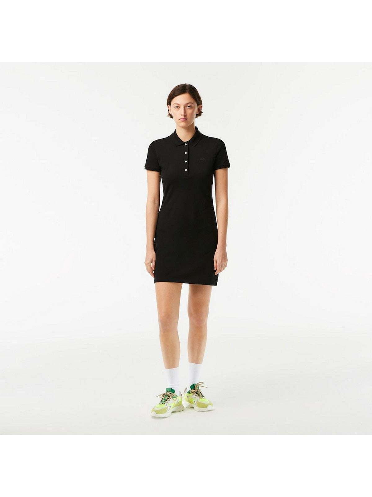 LACOSTE Femmes Robe EF5473 031 Noir