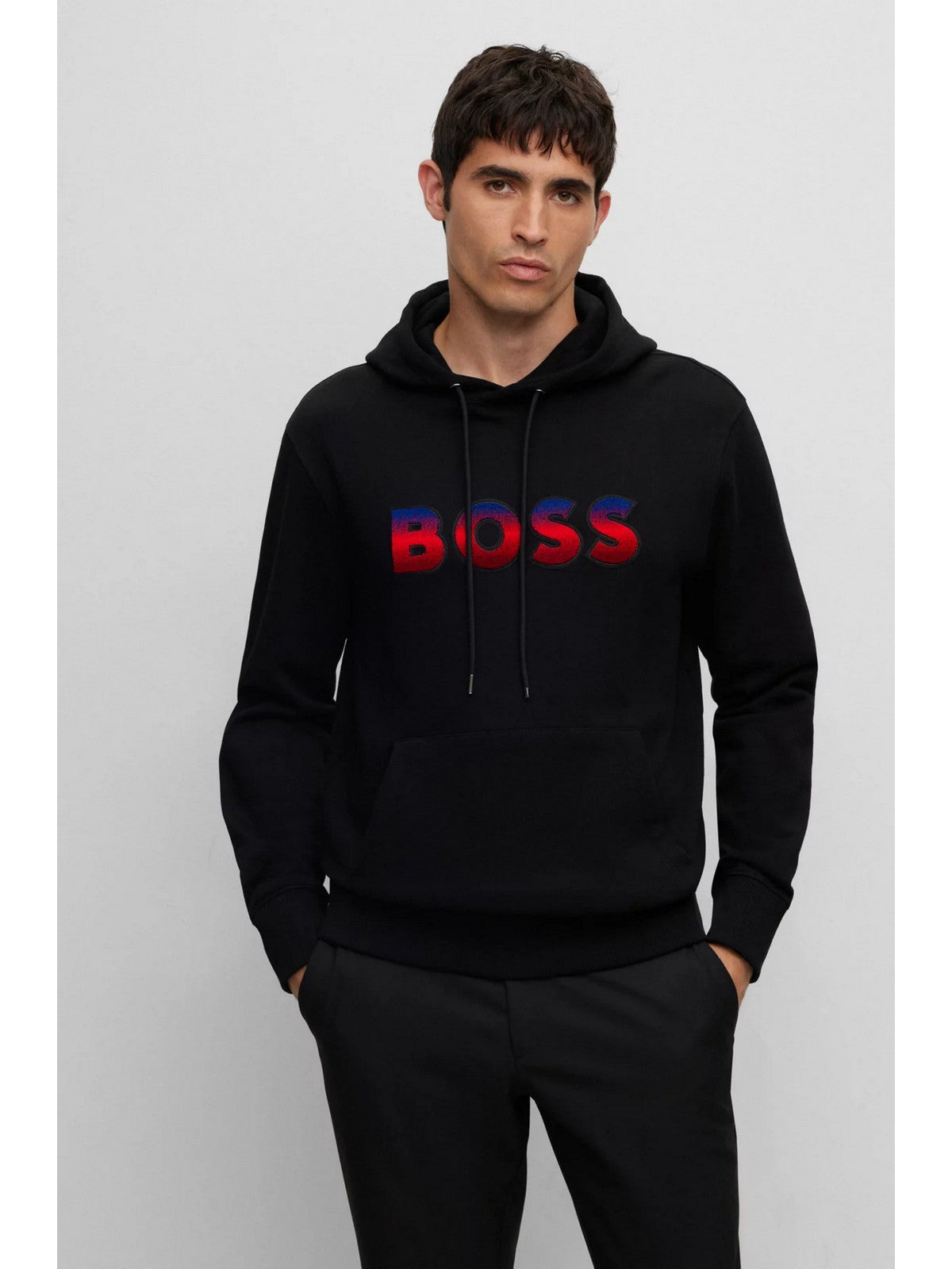 HUGO BOSS Hommes Sweatshirt 50499560 001 Noir