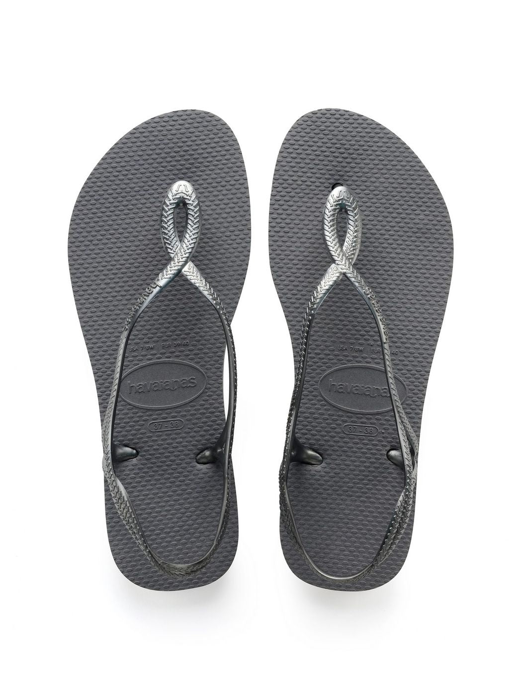 Tongs HAVAIANAS Femme 4129697.5178 Gris