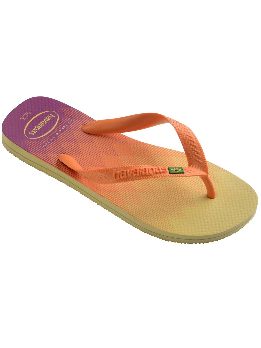 Tongs HAVAIANAS Femmes 4145745.7598 Jaune