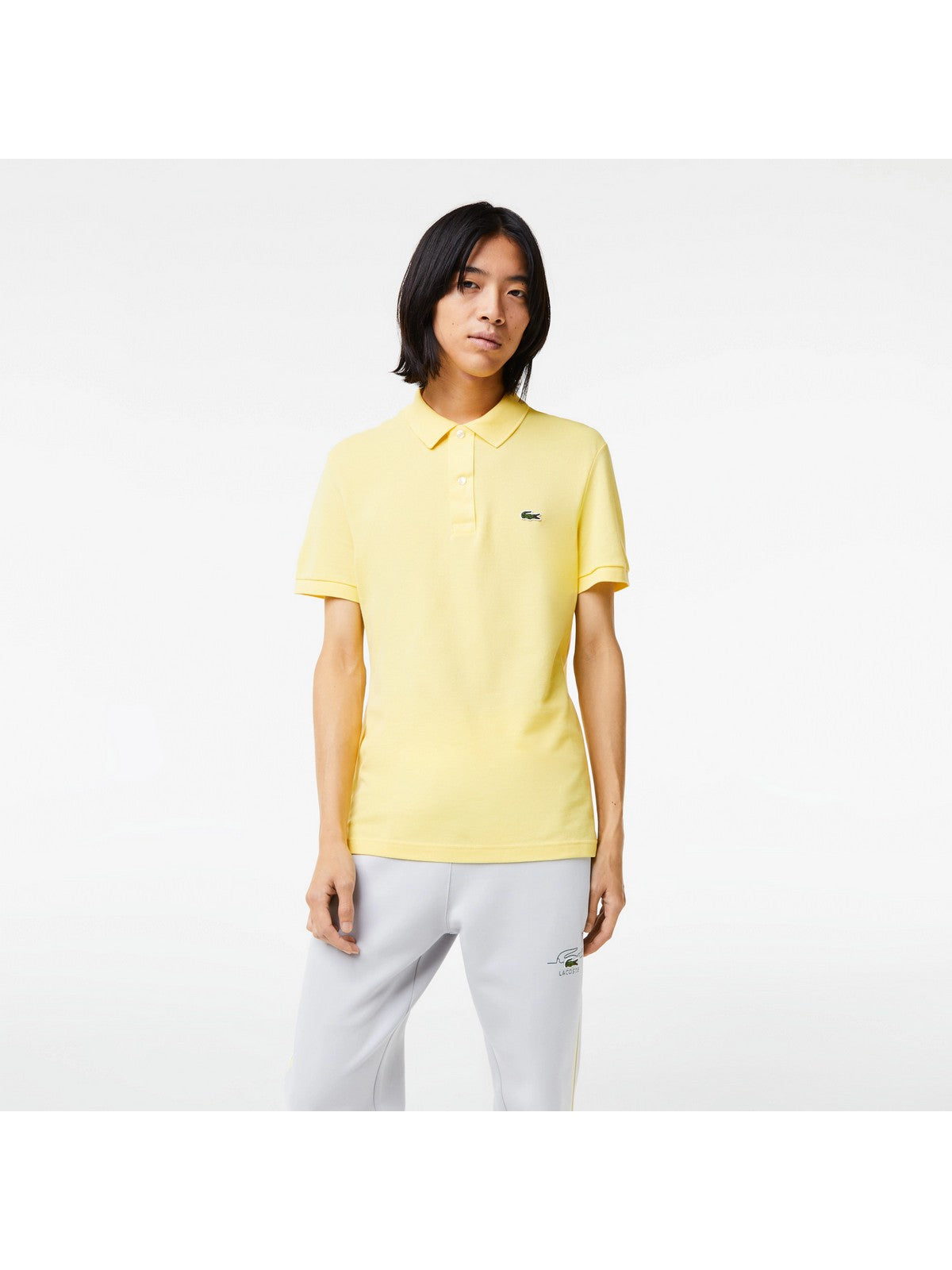 LACOSTE T-Shirt et Polo Hommes PH4012 107 Jaune