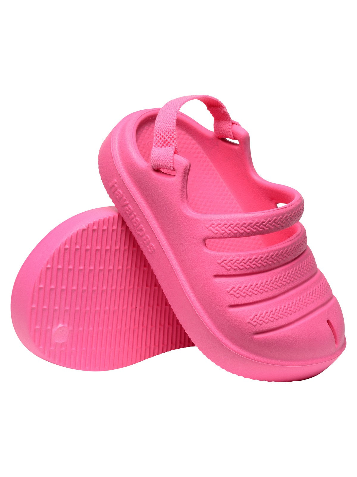 Tongs pour filles et garçons HAVAIANAS Hav. Baby Clog 4148261.1766 Rose