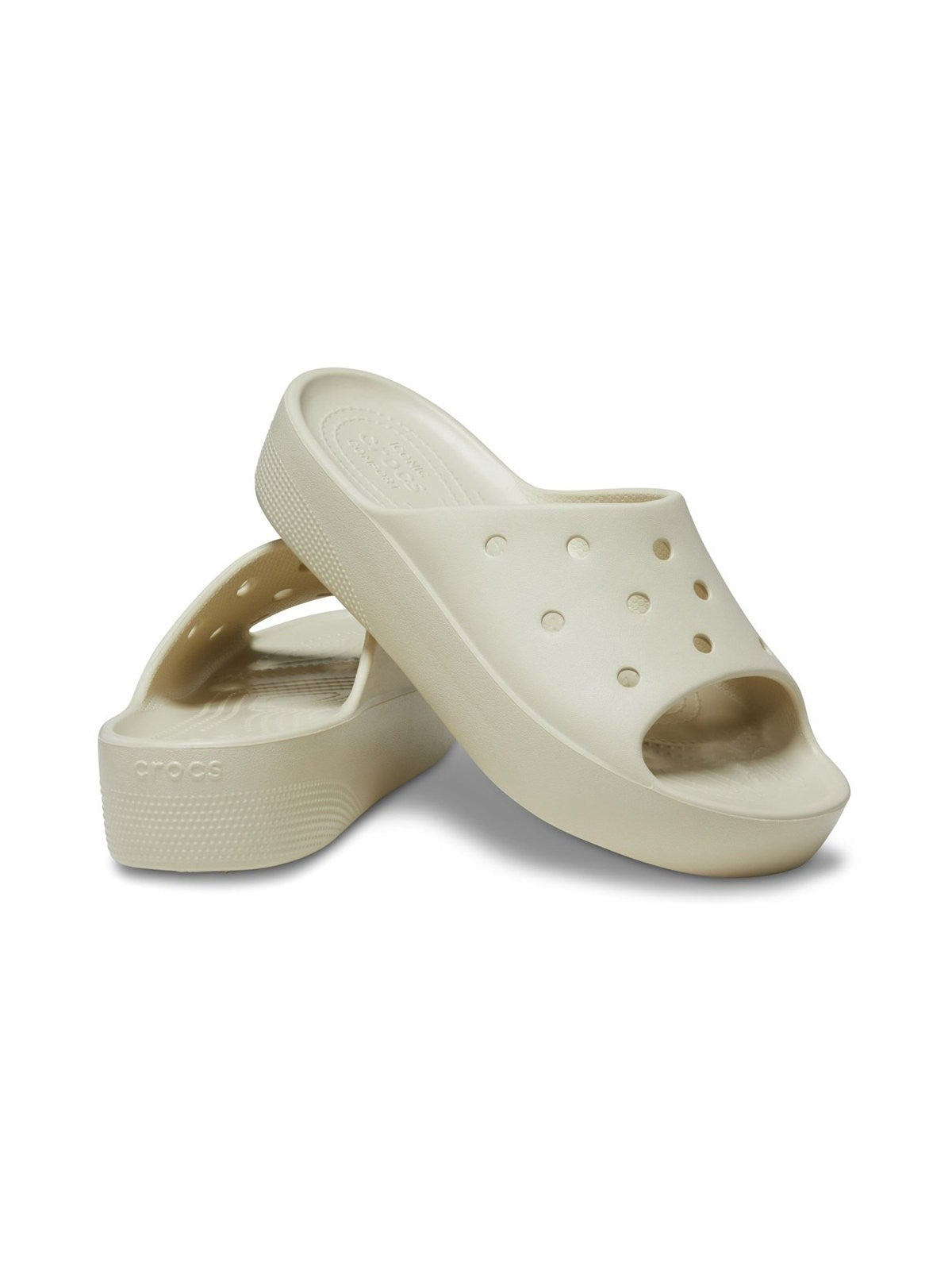 CROCS Femme Classic Platform Flip W 208180 2Y2 Beige