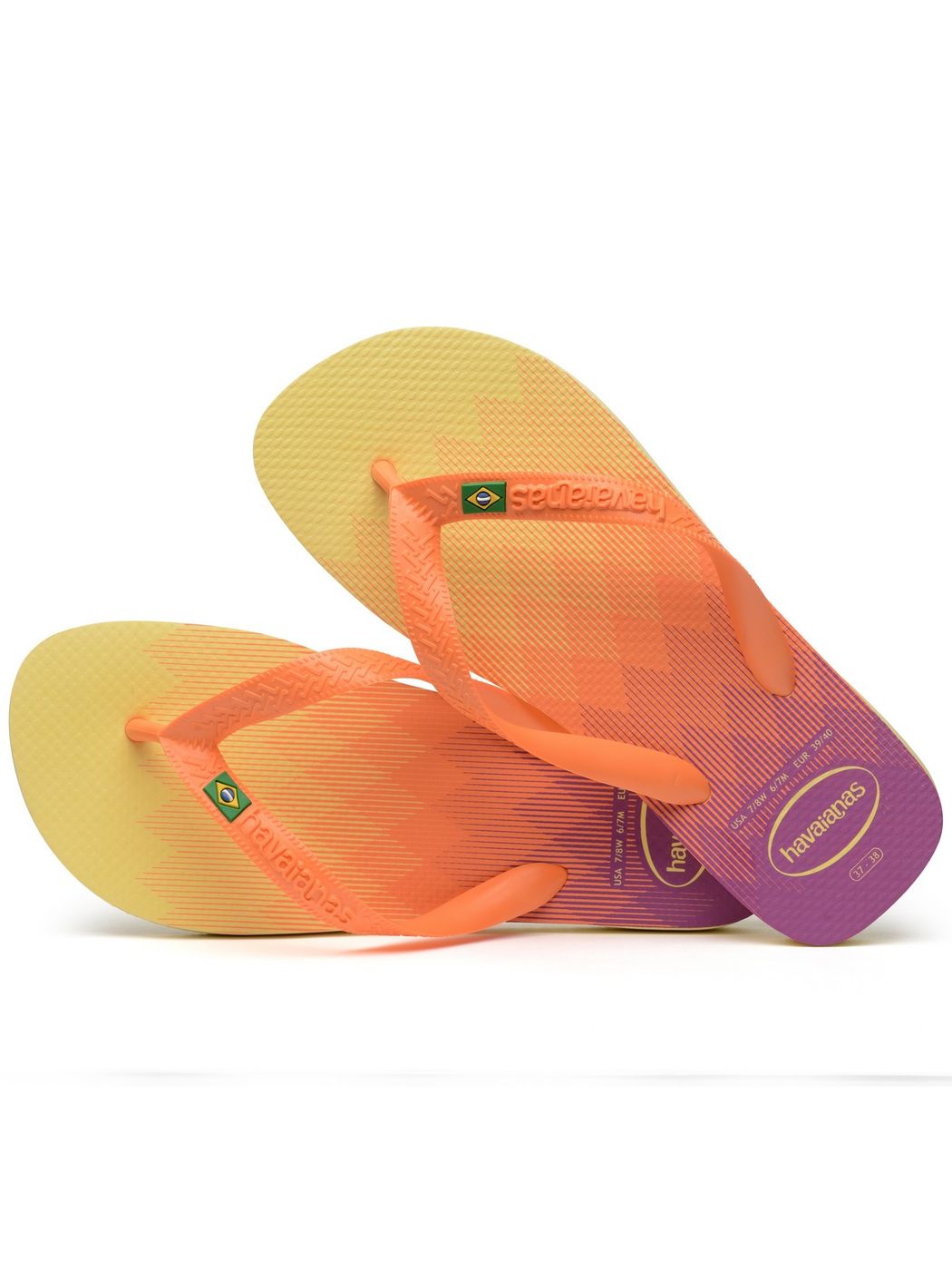 Tongs HAVAIANAS Femmes 4145745.7598 Jaune