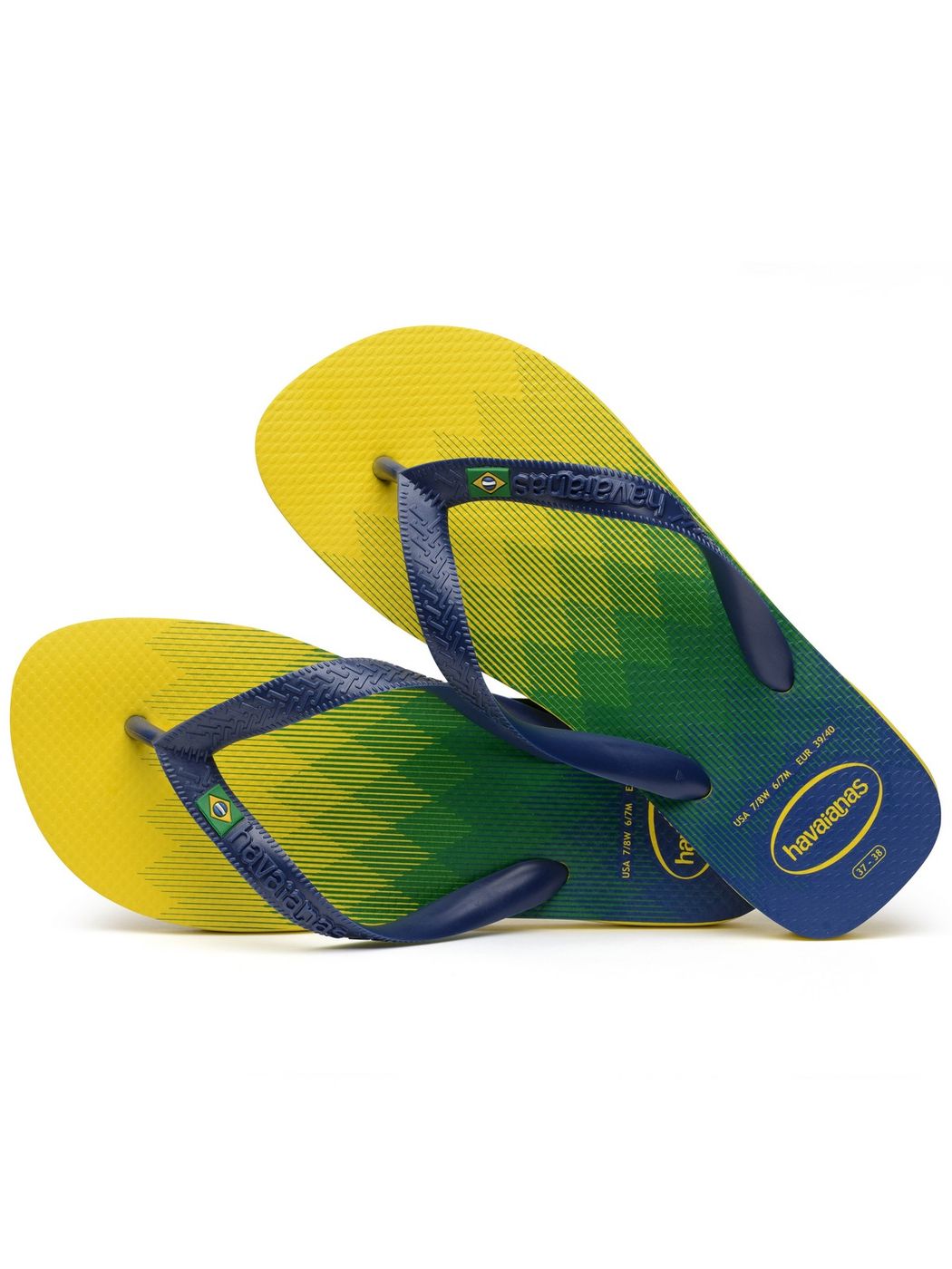 Tongs HAVAIANAS Femmes 4145745.9588 Jaune