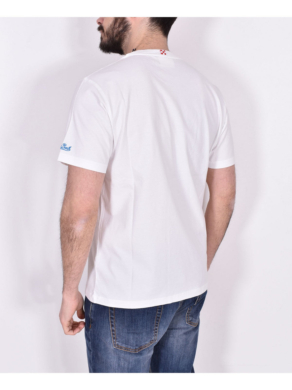 MC2 SAINT BARTH T-Shirt et Polo Homme TSHIRT MAN 00421D Blanc