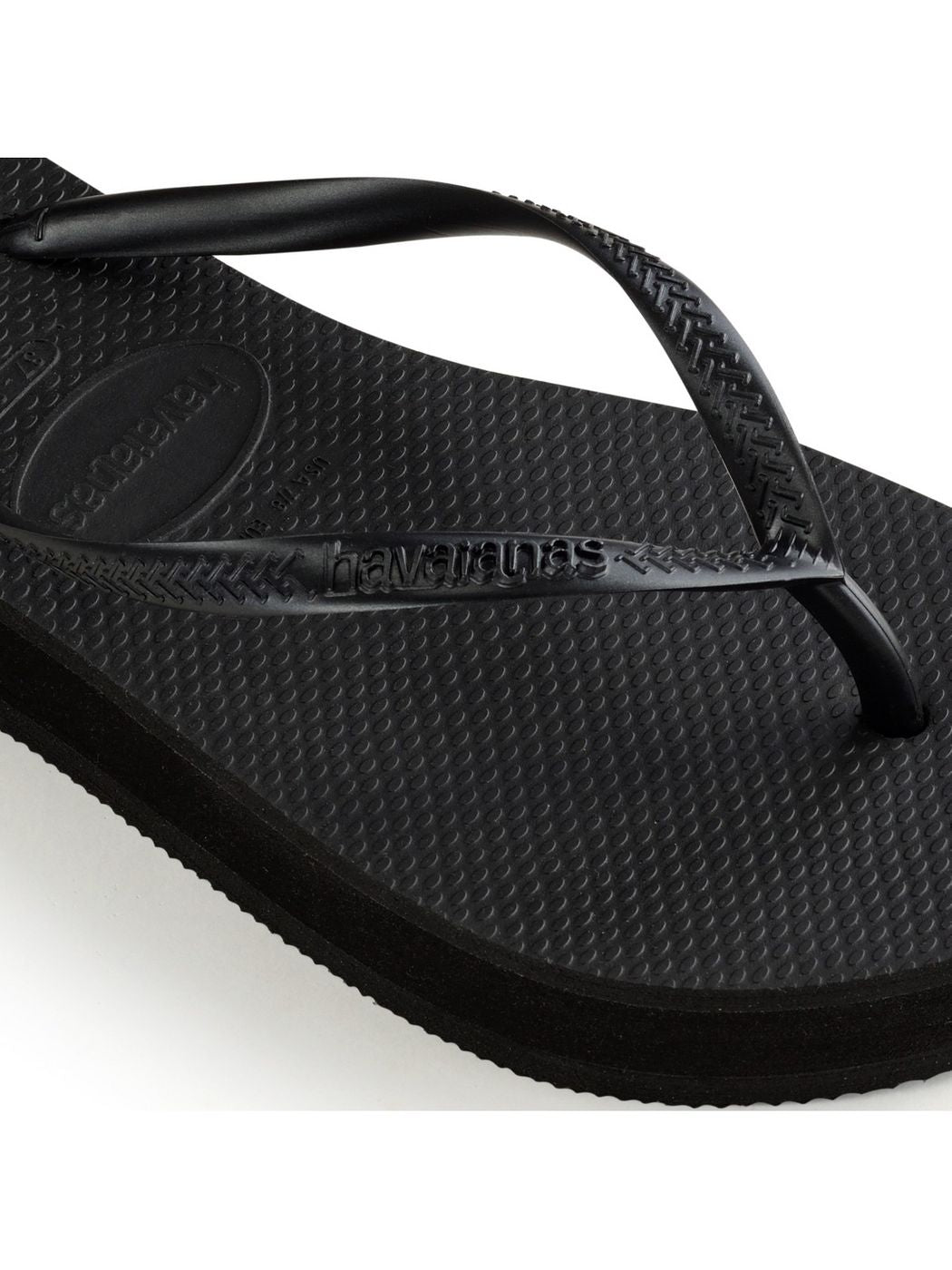 HAVAIANAS Tongs femmes Hav. Slim flatform 4144537.0090 Noir