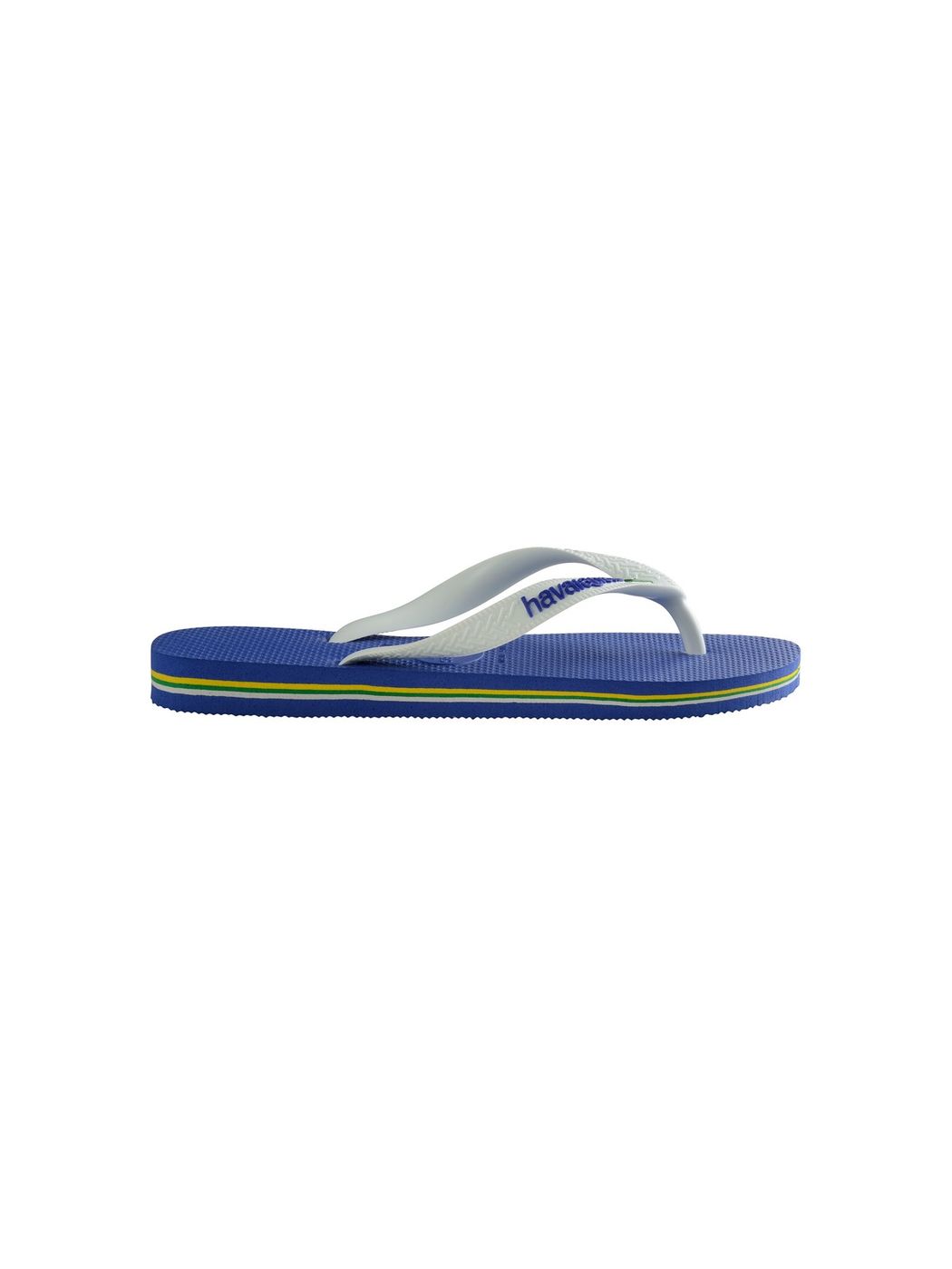 Tongs unisexes adultes HAVAIANAS Hav. Brasil 4110850.2711 Bleu