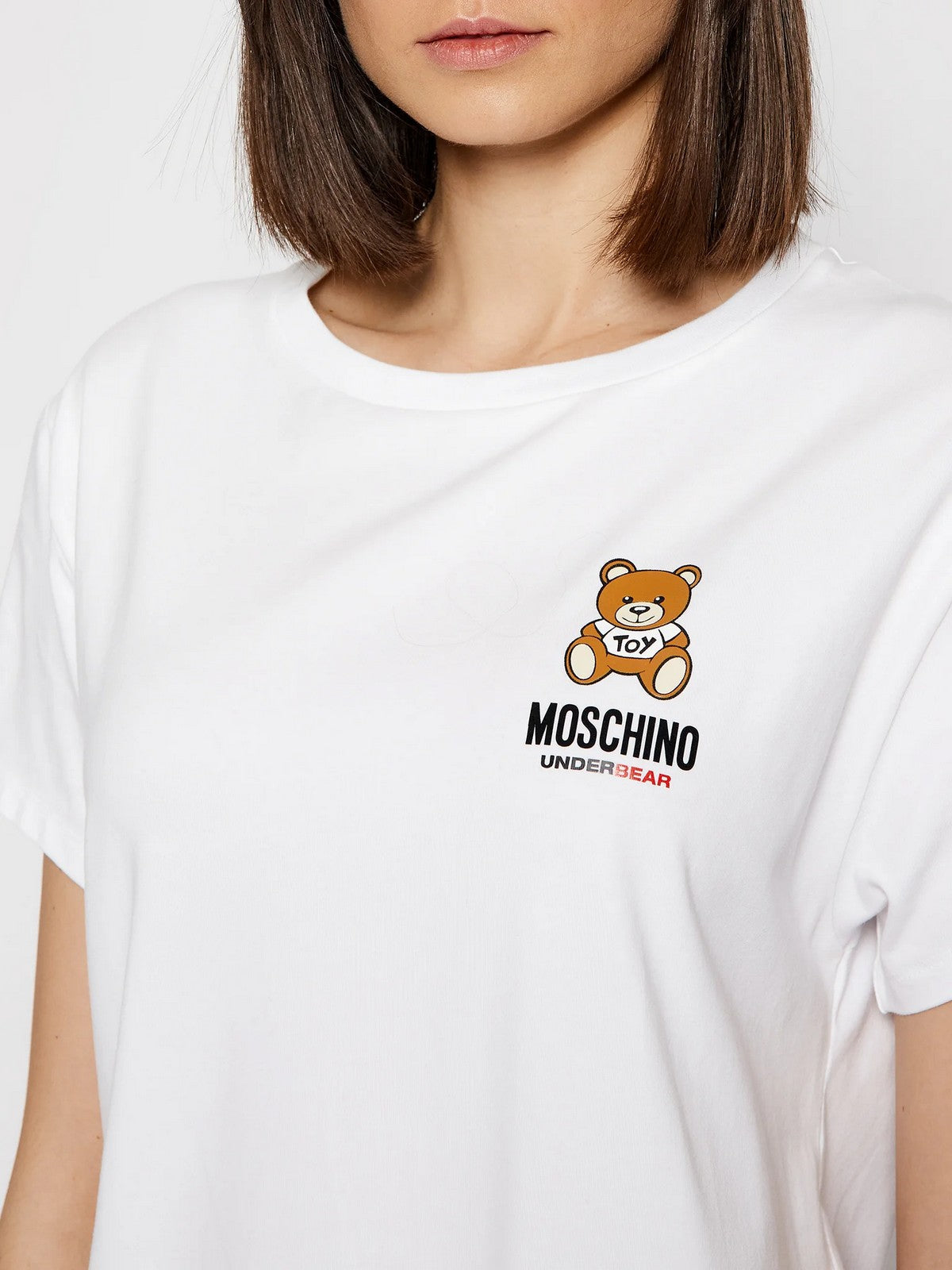 MOSCHINO UNDERWEAR T-Shirt et Polo Femme V6A0785 4410 0001 Blanc