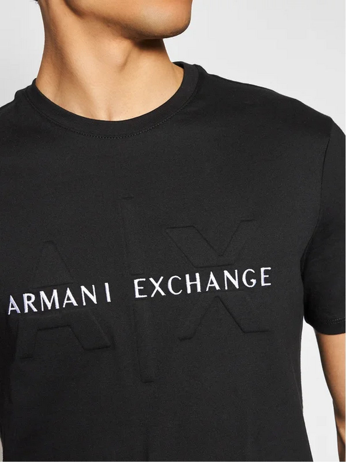 ARMANI EXCHANGE T-Shirt et Polo Hommes 6KZTBQ ZJV5Z 1200 Noir