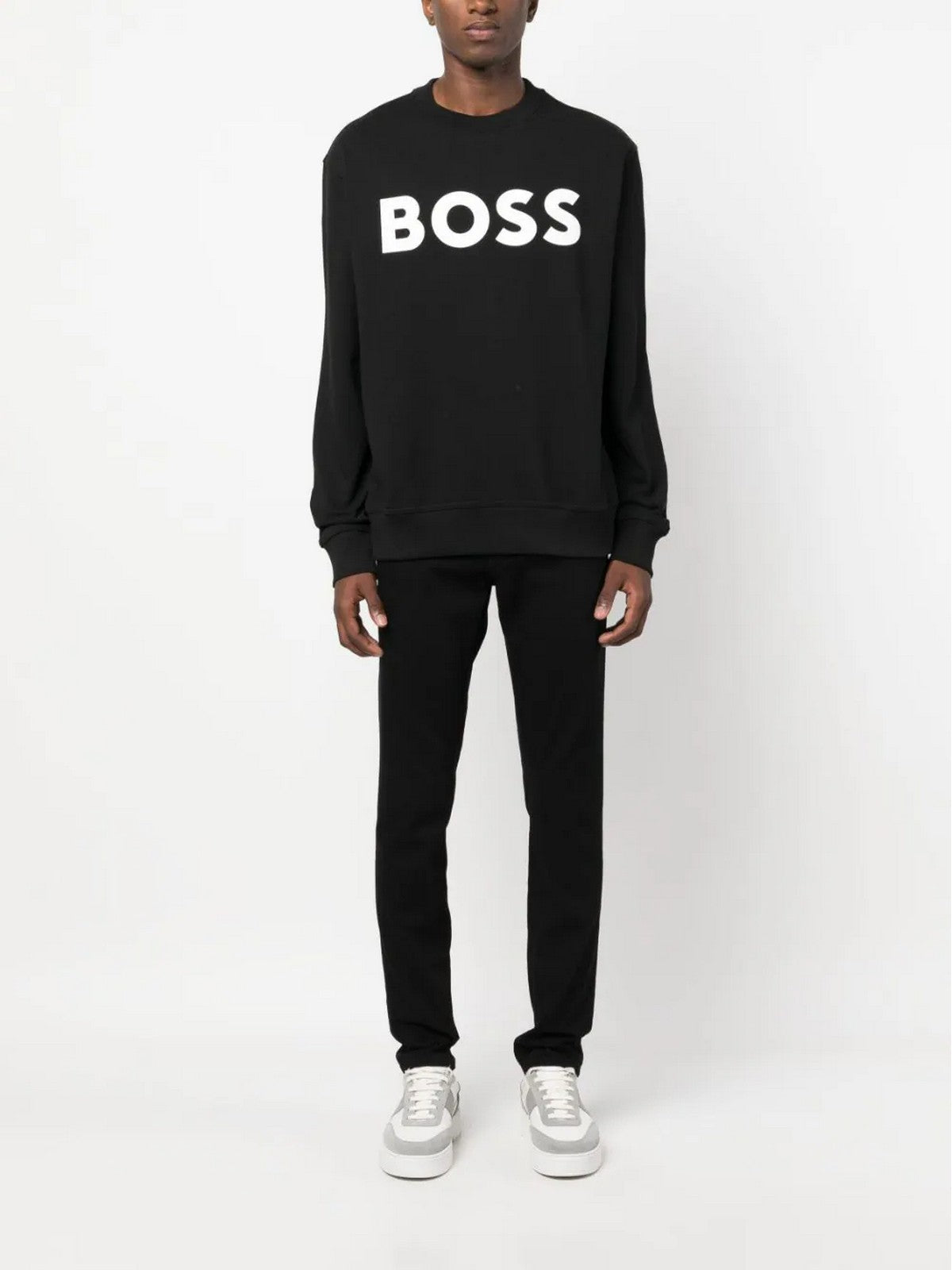HUGO BOSS Hommes Sweatshirt 50496642 001 Noir