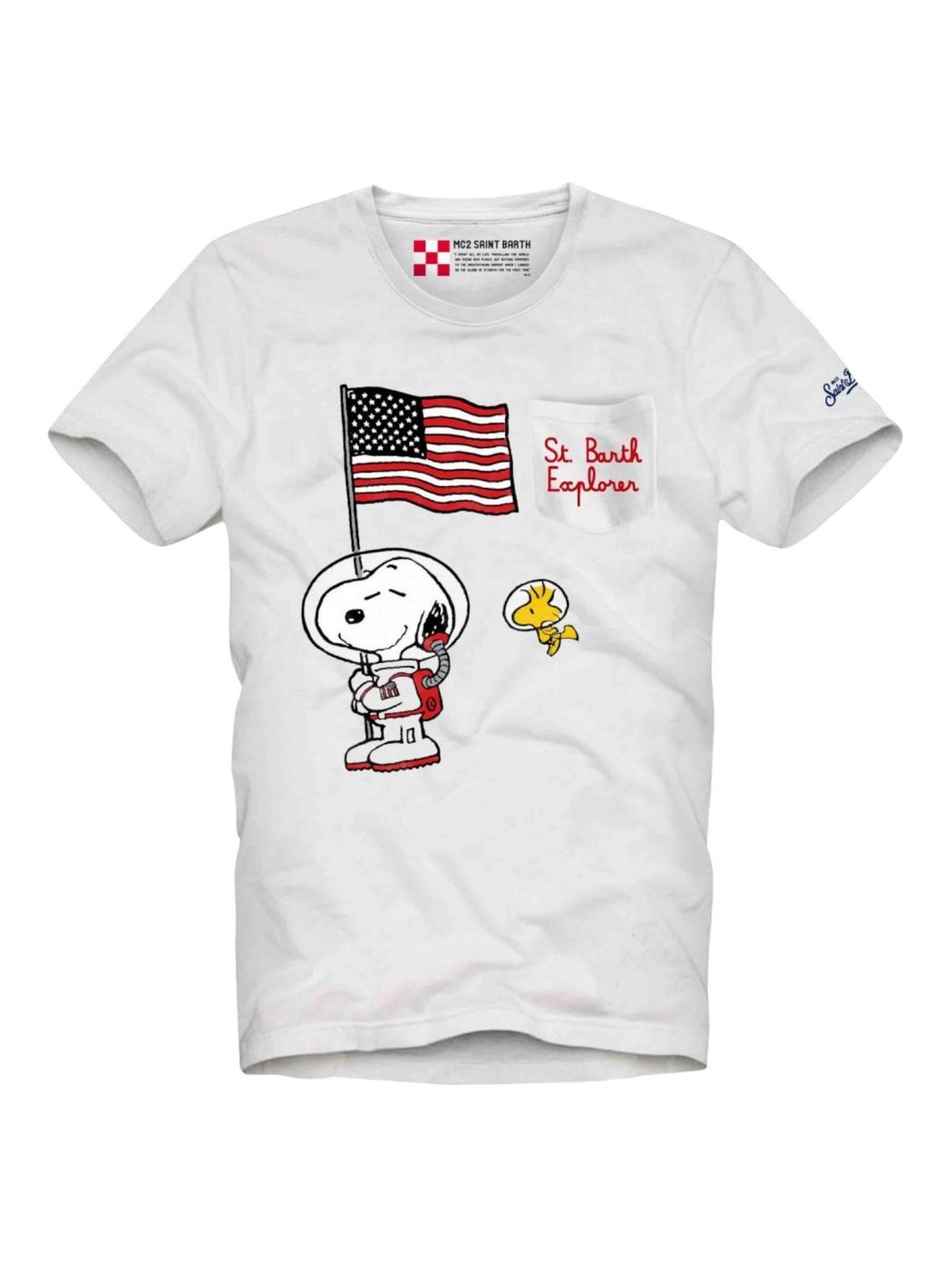 MC2 SAINT BARTH T-shirts et polos pour enfants EDDY EBS01N Blanc