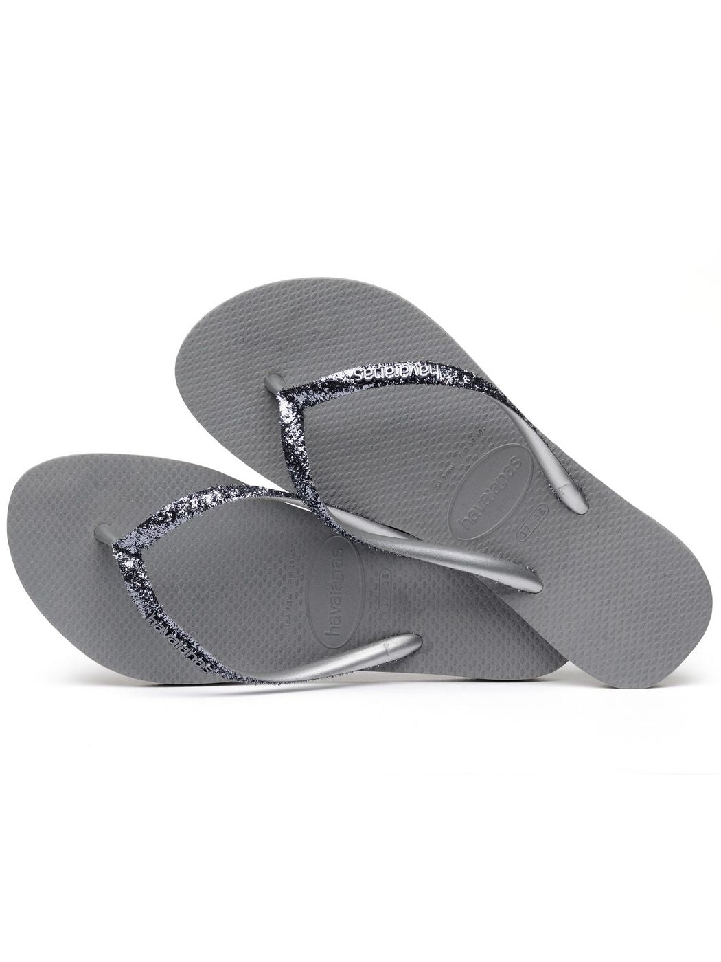 HAVAIANAS Tongs femmes Hav. Slim Glitter II 4146975.5178 Gris